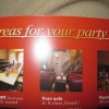 Areas for your party