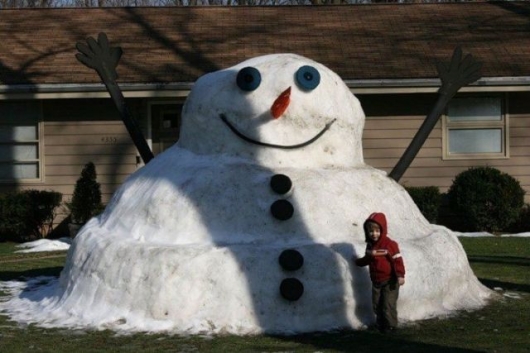 Fat snowman