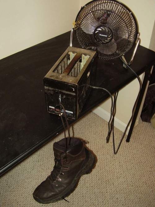 Improvised heating system