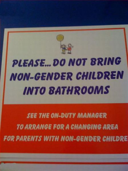 No non-gender children