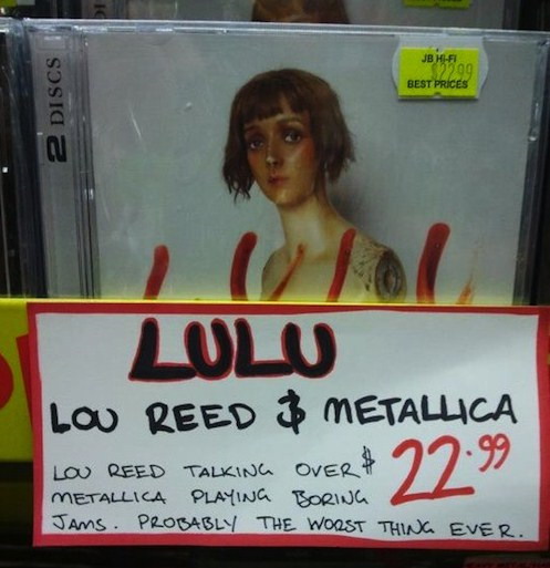 Lou Reed &Metallica