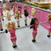 Barbie foosball Barbie foosball