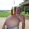 Beer belly with brandy Beer belly with brandy
