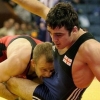 Crotch-biting wrestler Crotch-biting wrestler