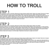 How to troll How to troll