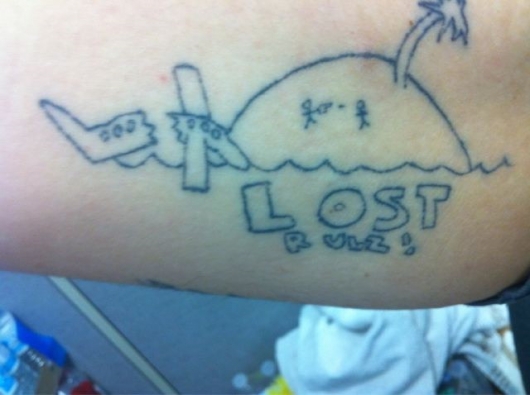 Lost tattoo