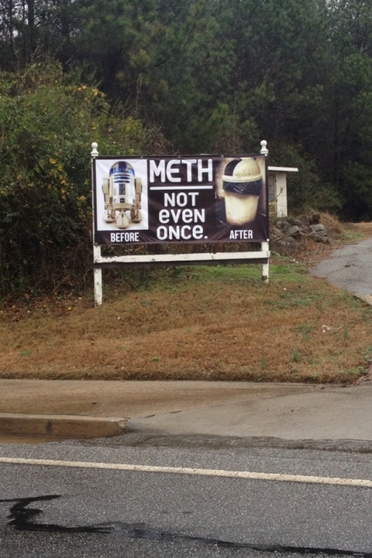 Meth. Not even once.