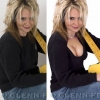 Photoshopped cleavage Photoshopped cleavage