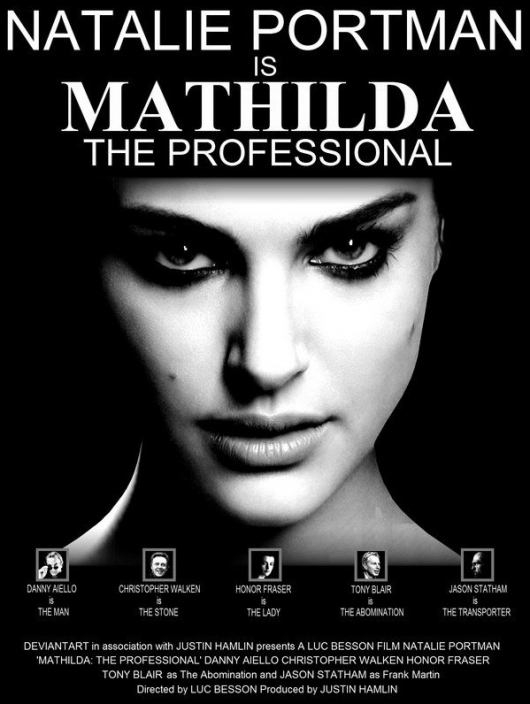 Natalie Portman is Mathilda the Professional