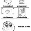 Never alone Never alone