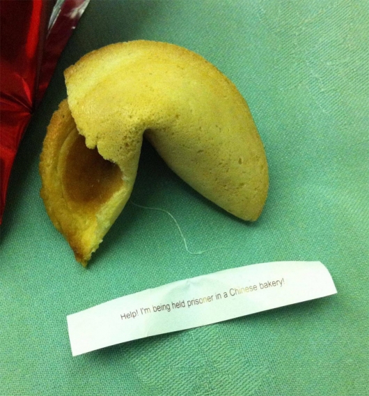 Prisoner fortune cookie