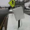 Snow sign Snow sign