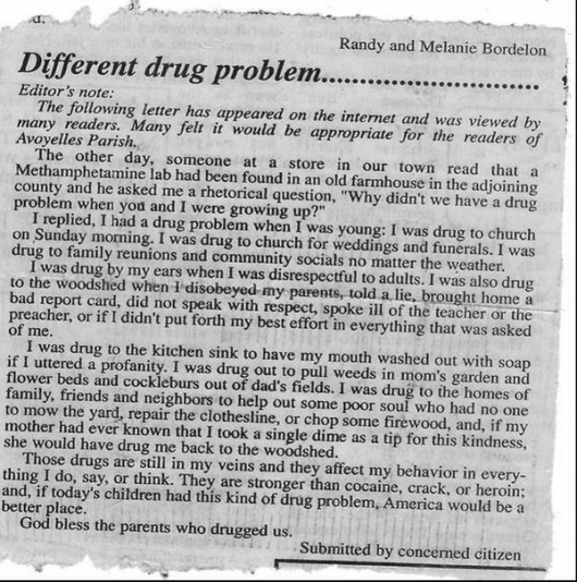 Drug problems