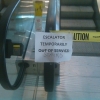 Escalator temporarily stairs Escalator temporarily stairs