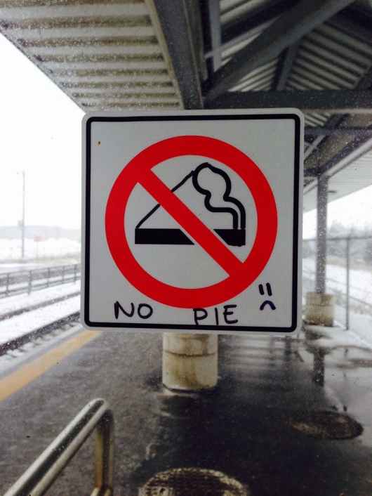 No pie!