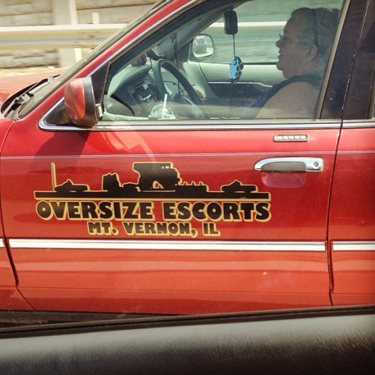 Oversize escorts