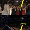 Clooney at the Oscars Clooney at the Oscars