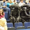 Aliens at the game Aliens at the game