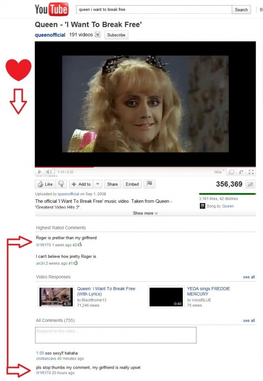 Be careful what you say on Youtube