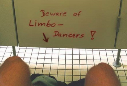 Beware of limbo dancers