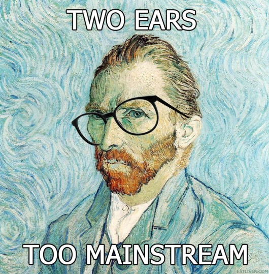 Hipster Van Gogh