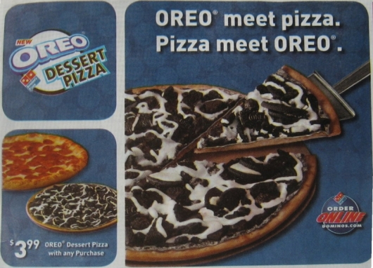 Oreo pizza