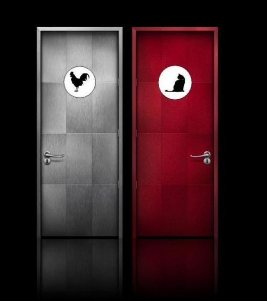 Smart restroom signs