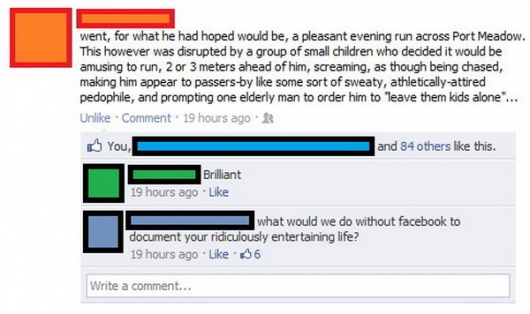How to prank a jogger
