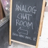 Analog chat room Analog chat room