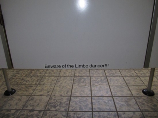 Beware of the limbo dancer