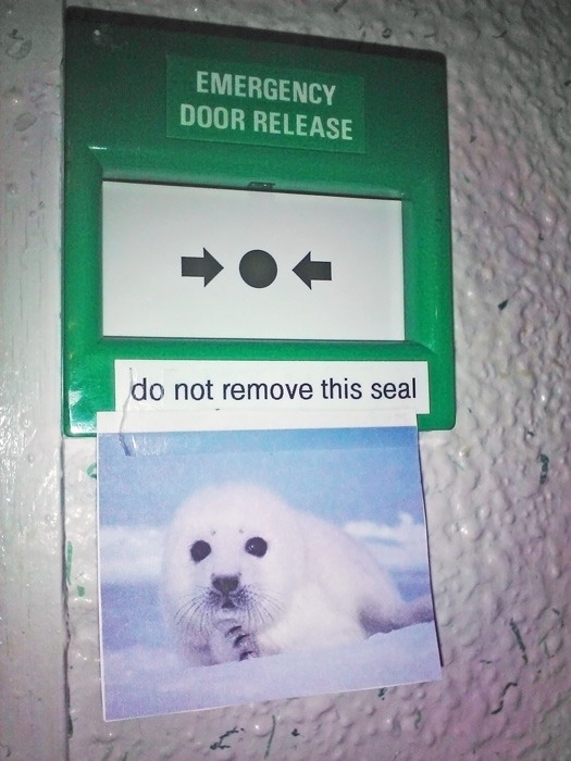 Do not remove seal