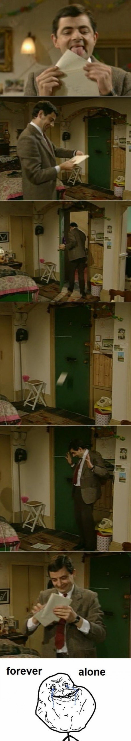 Mr Bean Forever Alone Really Funny Pictures Collection On Picshag