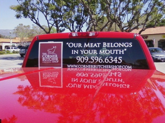 Our meat belongs in your mouth