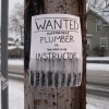 Wanted experienced plumber or swimming instructor Wanted experienced plumber or swimming instructor
