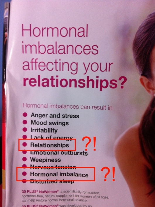 Hormonal imbalances affecting your relationships?