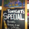 Tonight's special Tonight's special
