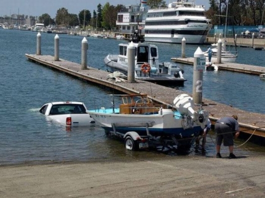 Boating fail