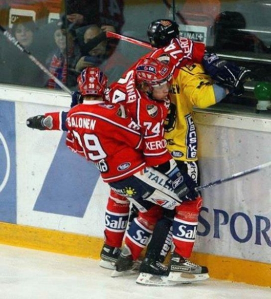 Hockey surprise buttsecks