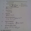 Bacon test Bacon test