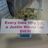 Everytime you tip, a Justin Bieber fan dies