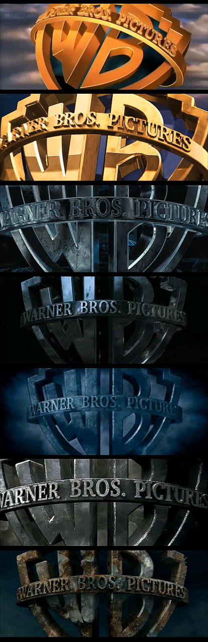 Evolution of the Warner Bros. logo in Harry Potter