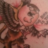 Peter Griffin - The Bird is the word tattoo Peter Griffin - The Bird is the word tattoo