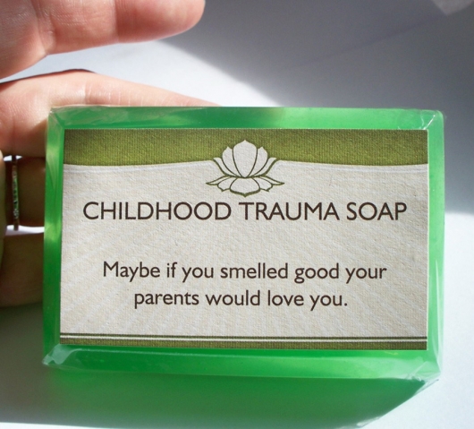Childhood trauma soap