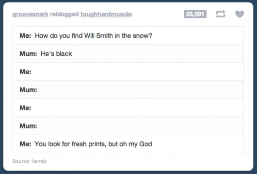 How do you find Will Smith in the snow?