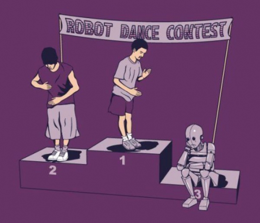 Robot dance contest