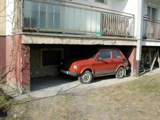 Small car parking