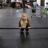 Baby weight lifter