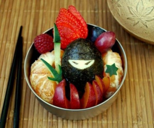 Ninja fruit bowl