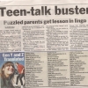 Teen-talk buster