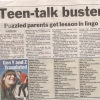 Teen-talk buster Teen-talk buster
